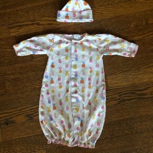 Kissy Kissy - Newborn Gown/Romper
